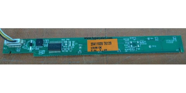 17TK129-3, 20411028, VESTEL DOKUNMATİK TUŞ TAKIMI